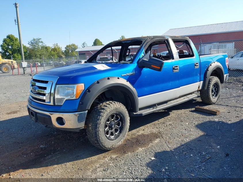 2009 Ford F-150, Interior Burn, IAAI, VIN 1FTPW14V09FA23720 — photo 2