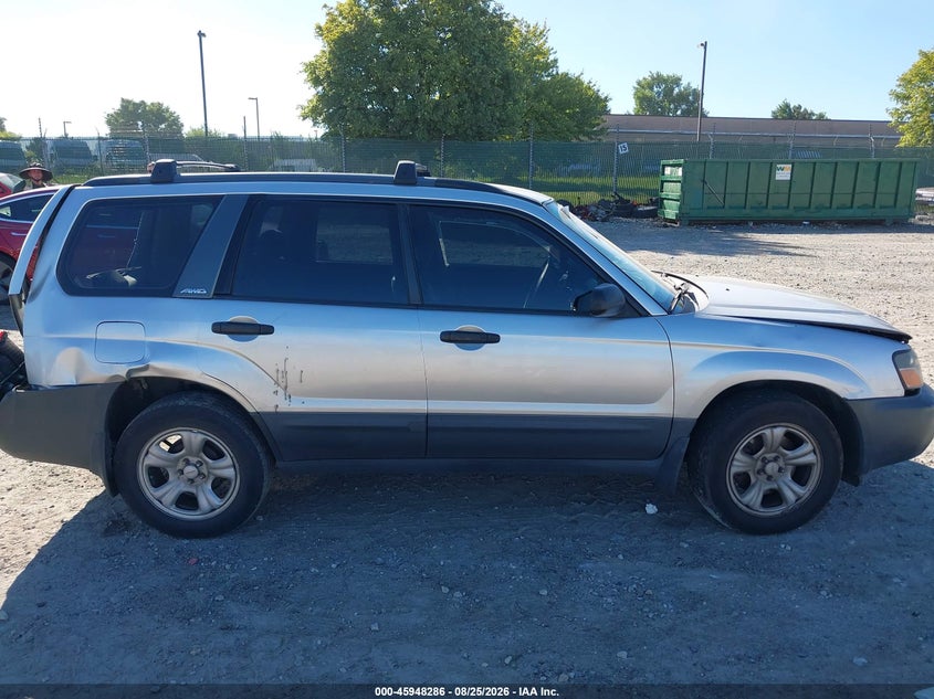 2003 SUBARU FORESTER SPORT UTILITY VEHICLE 2.5L H-4 REGULAR , 165HP
