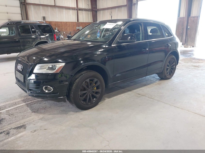 2014 AUDI Q5 SPORT UTILITY VEHICLE 2.0L I-4 DI, DOHC, VVT, TURBO, 220HP