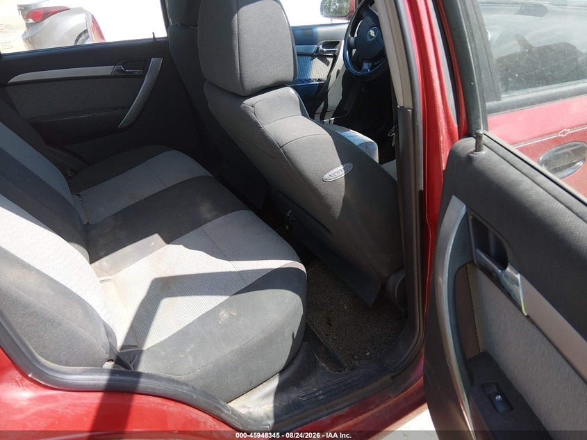 CHEVROLET AVEO 2009 VIN KL1TG66E89B391583