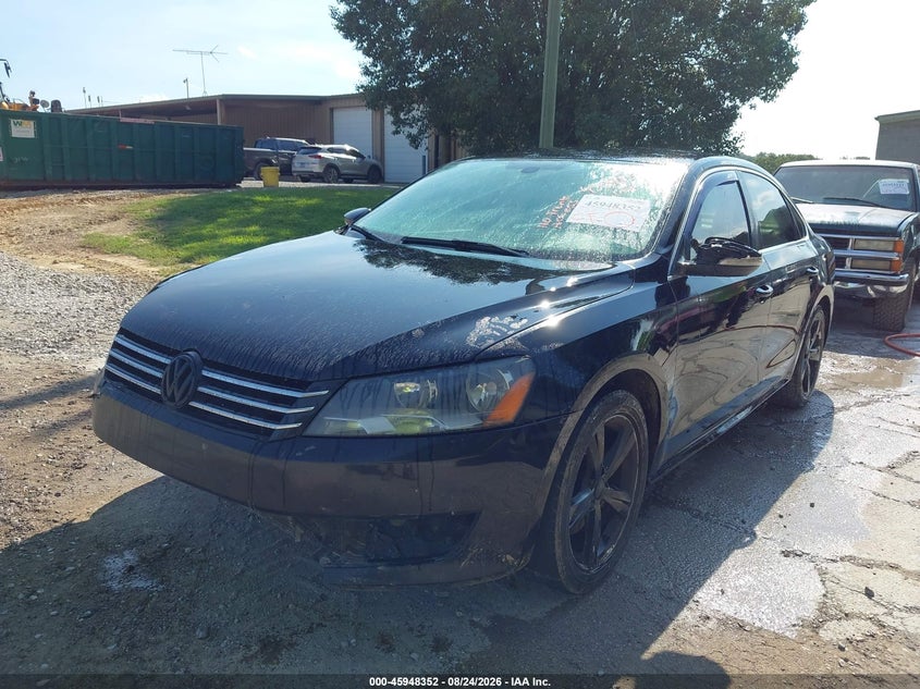 Vin: 1vwbp7a31cc066319, lot: 46447566, volkswagen passat 2.5l se 20122