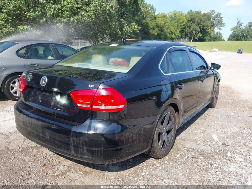 Vin: 1vwbp7a31cc066319, lot: 46447566, volkswagen passat 2.5l se 20124