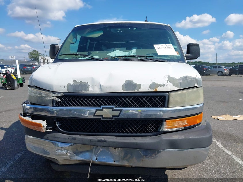 CHEVROLET EXPRESS 3500 2011 VIN 1GAZGZFG3B1150413