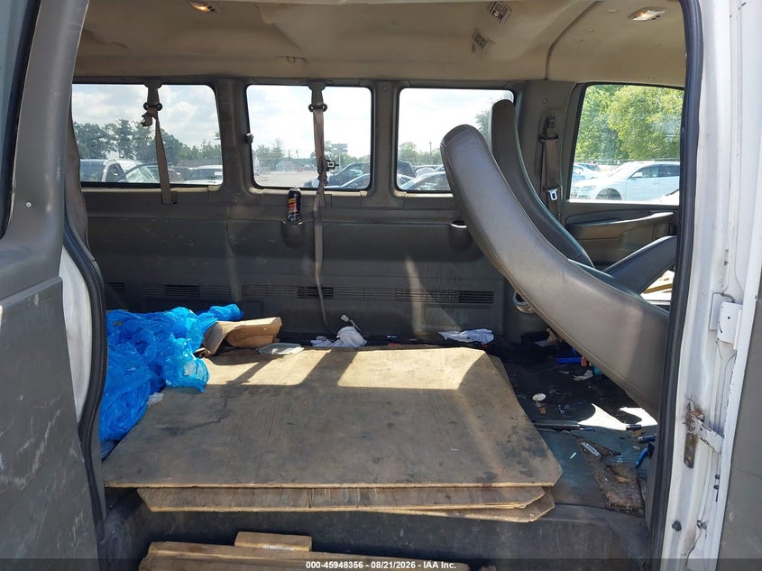 CHEVROLET EXPRESS 3500 2011 VIN 1GAZGZFG3B1150413