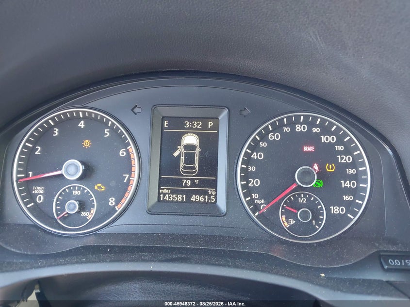 VOLKSWAGEN EOS 2012 VIN WVWBW7AH6CV002895
