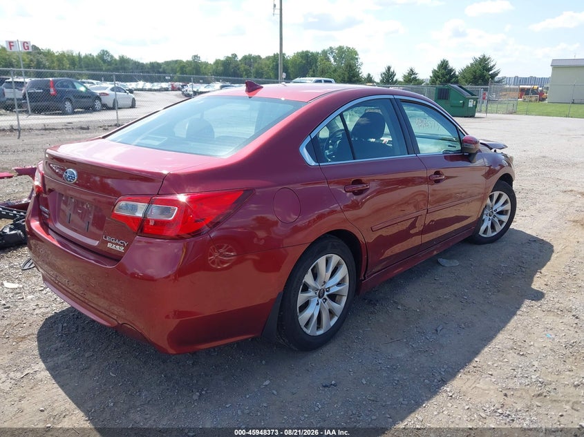 2016 SUBARU LEGACY auction photo 4