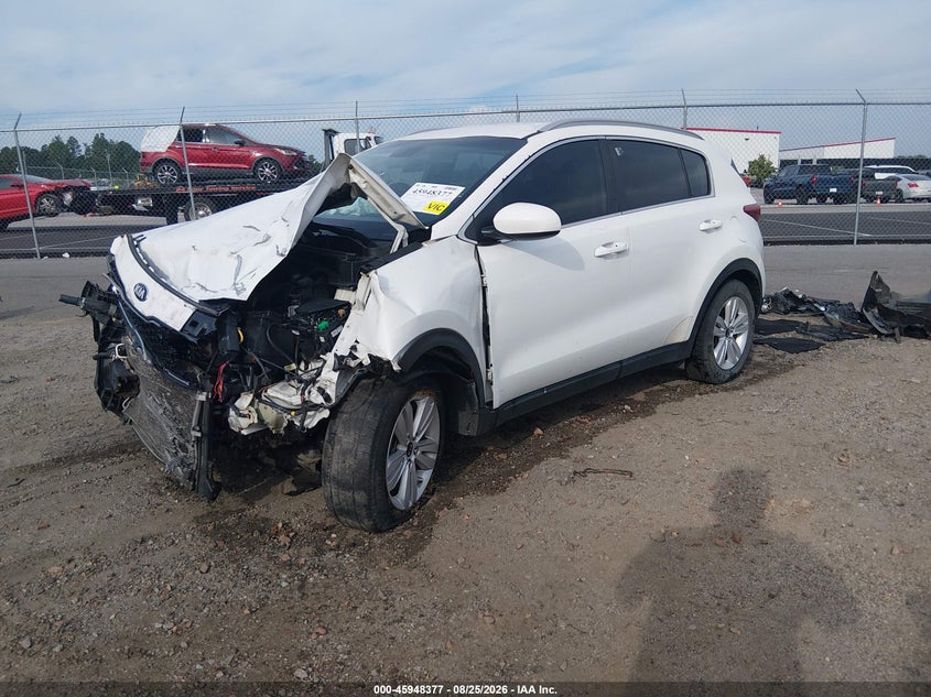 2018 Kia Sportage, Удар спереду, IAAI, VIN KNDPM3AC3J7323772 — фото 2