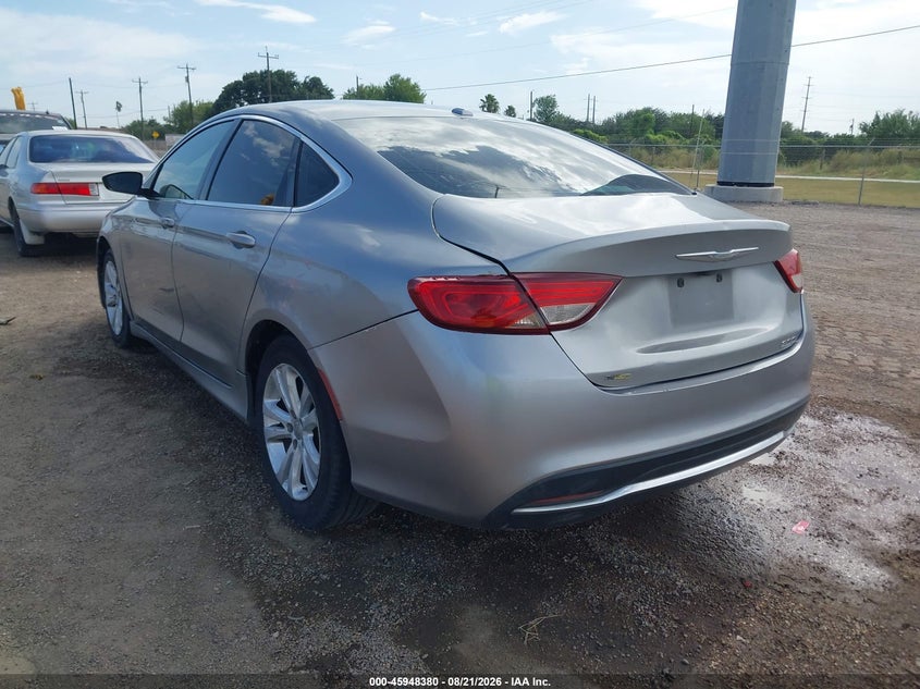 2016 CHRYSLER 200 auction photo 3