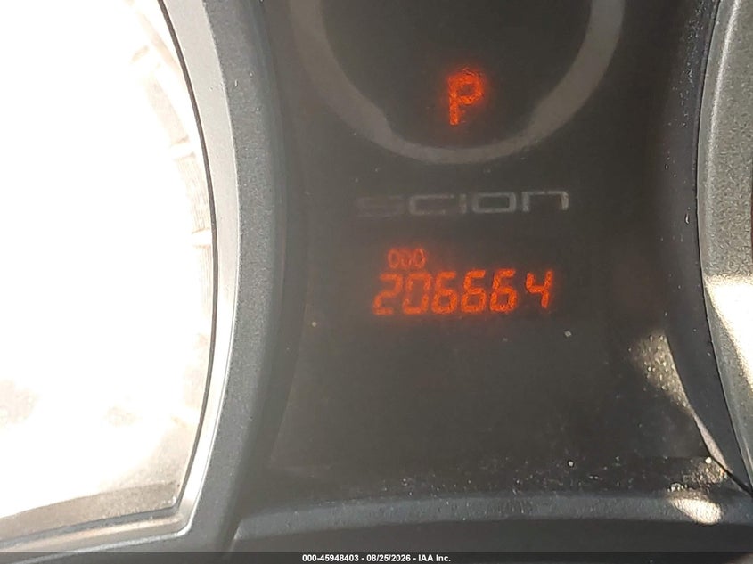 SCION TC 2012 VIN JTKJF5C70C3044116