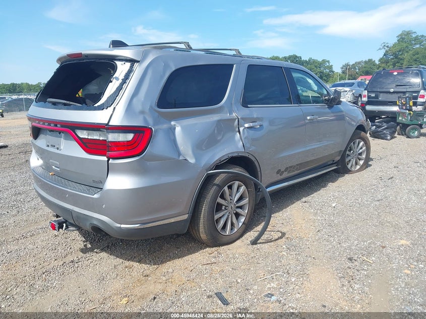 Vin: 1c4rdjag0kc582907, lot: 46447638, dodge durango sxt awd 20194