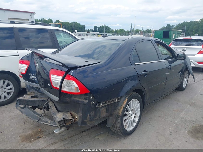 MERCURY MILAN 2008 VIN 3MEHM08128R638247
