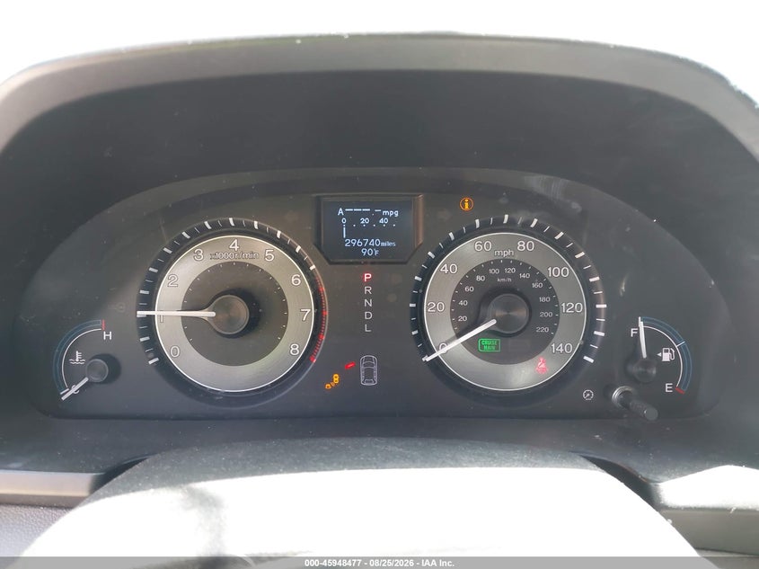 2012 HONDA ODYSSEY auction photo 7