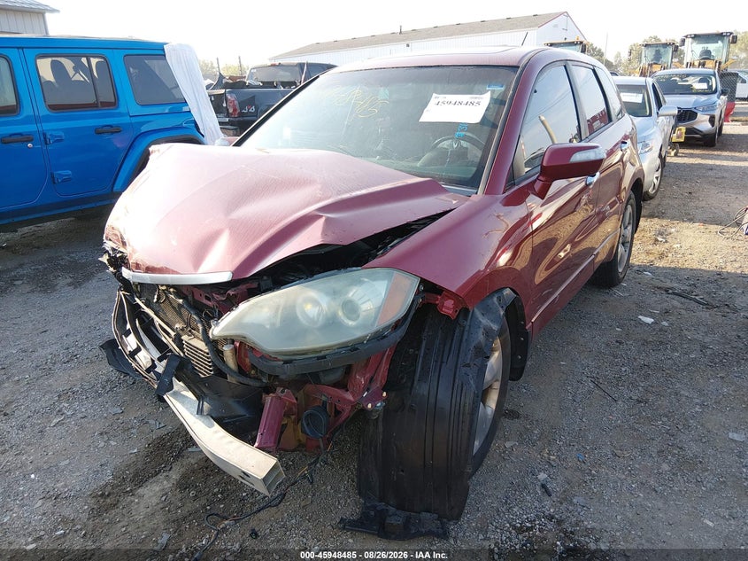 2008 Acura RDX, Front End, IAAI, VIN 5J8TB18268A015905 — photo 2