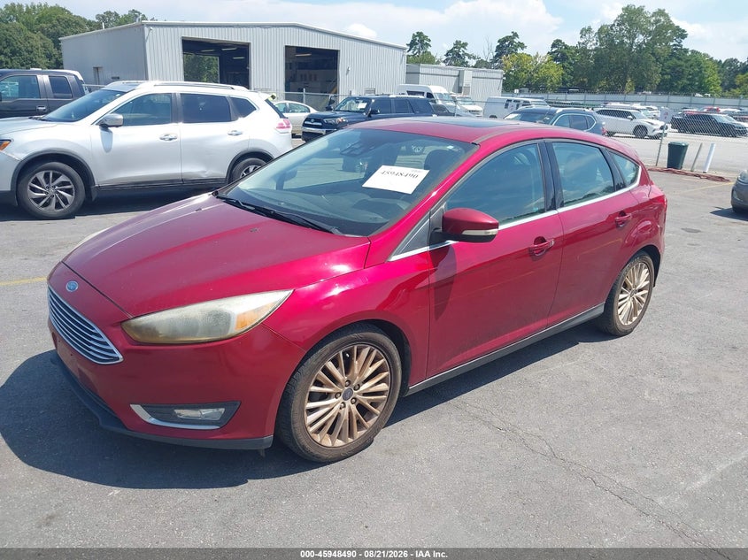 2017 Ford Focus, Обычный износ, IAAI, VIN 1FADP3N2XHL267073 — фото 2