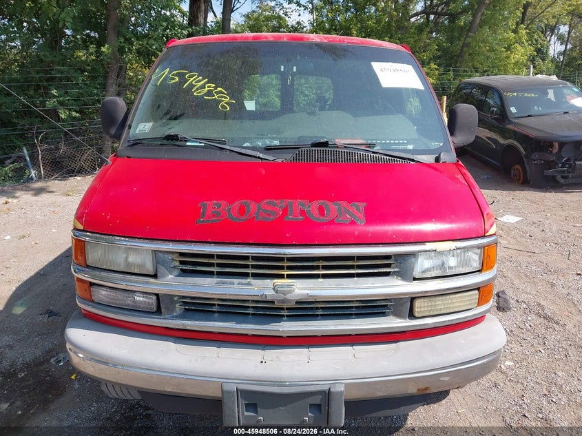 CHEVROLET EXPRESS 2002 VIN 1GCHG35R721143208