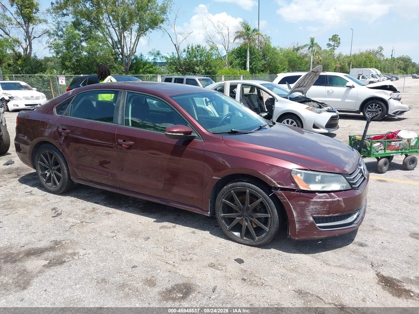 VOLKSWAGEN PASSAT 2012 VIN 1VWAP7A35CC054346