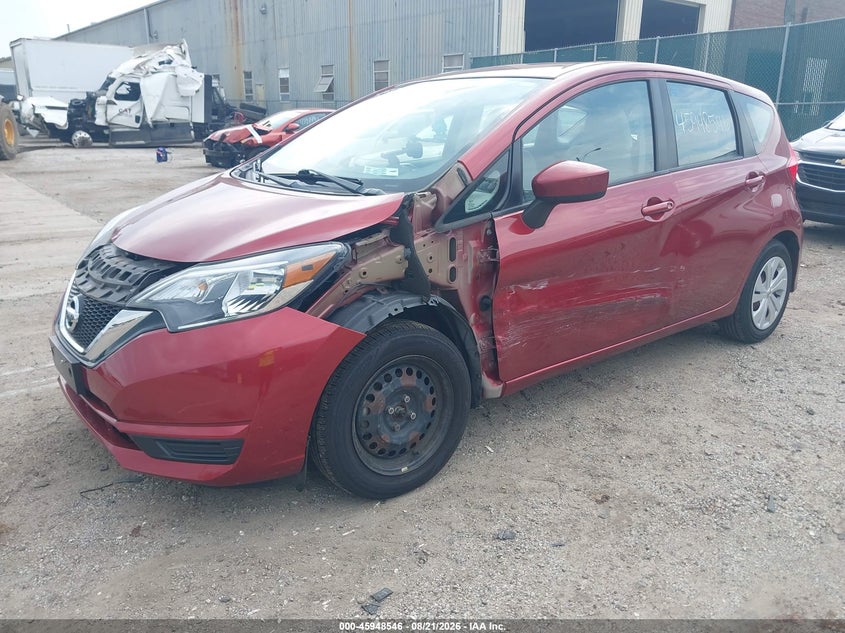 2017 Nissan Versa, Левый бок, IAAI, VIN 3N1CE2CP4HL367407 — фото 2