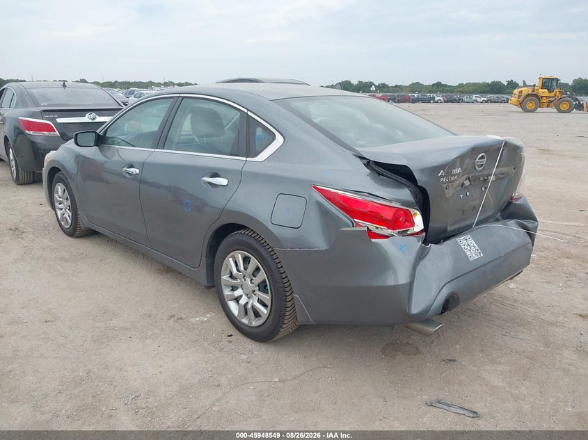 Vin: 1n4al3ap8fn866345, lot: 46447763, nissan altima 2.5 s 20153