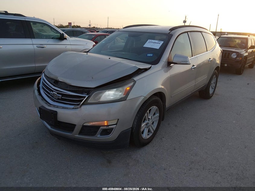Vin: 1gnkrjkdxdj232083, lot: 46447818, chevrolet traverse 2lt 20132
