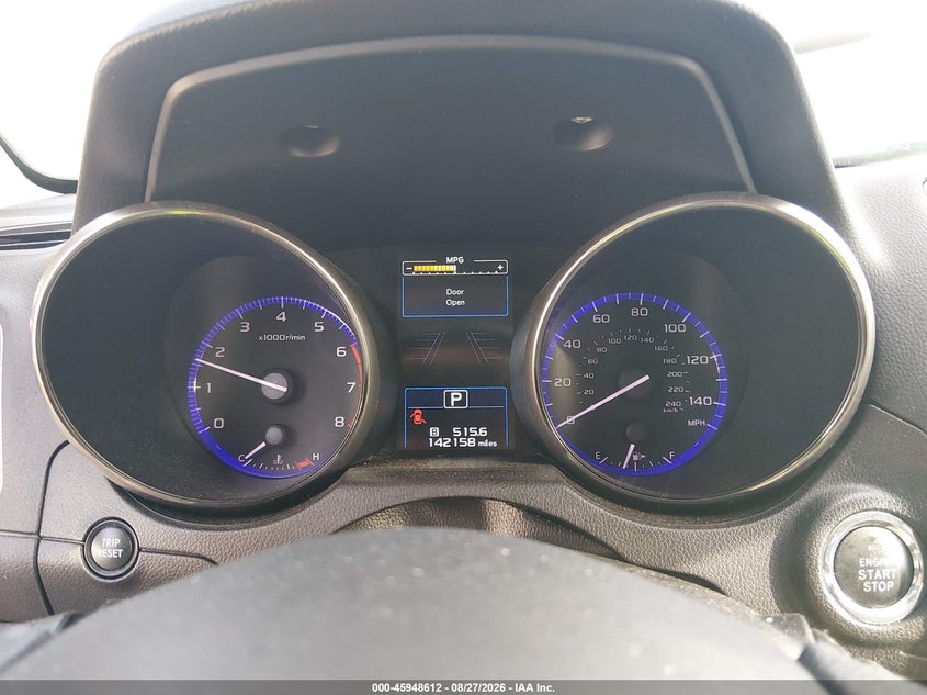 SUBARU OUTBACK 2017 VIN 4S4BSANC5H3304412