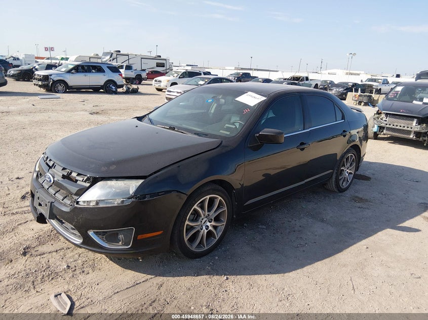 2010 Ford Fusion Se, Front End, IAAI, VIN 3FAHP0HG3AR416566 — photo 2