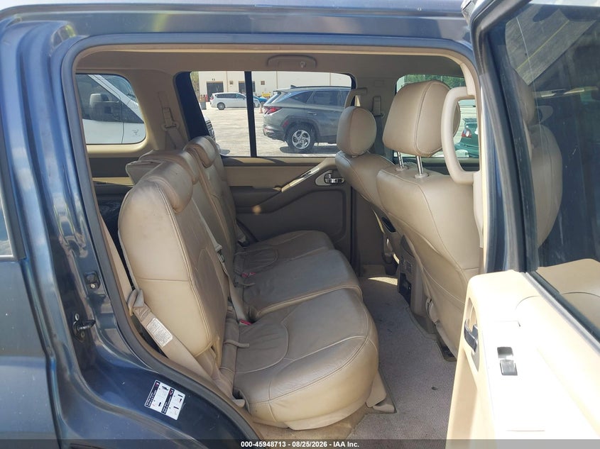 2005 NISSAN PATHFINDER auction photo 8