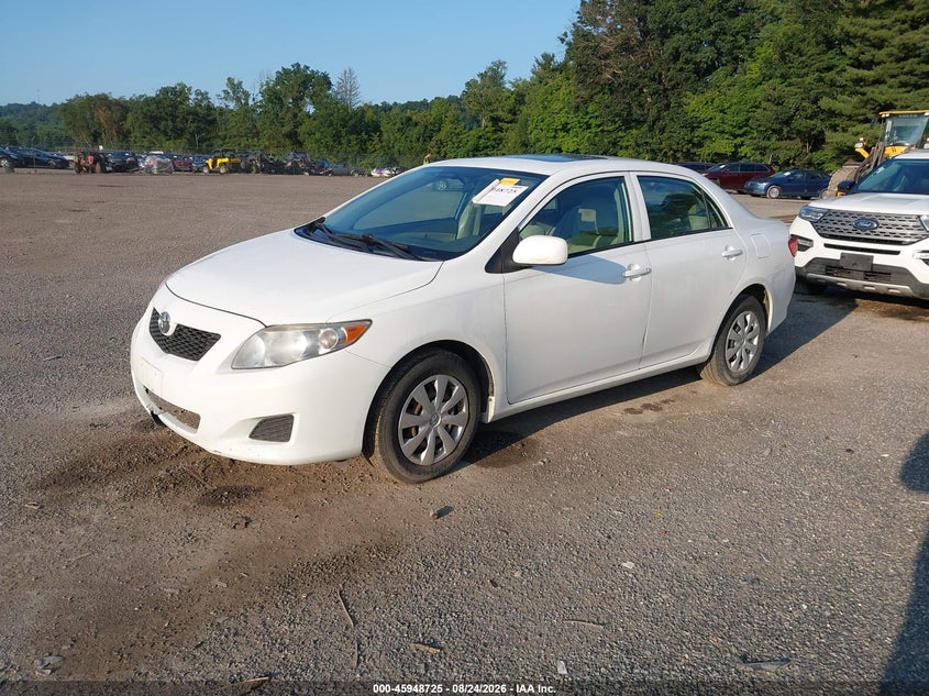 2009 Toyota Corolla, Удар сзади, IAAI, VIN 2T1BU40E09C172435 — фото 2