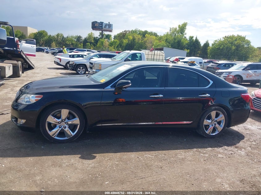 LEXUS LS 460 2012 VIN JTHBL5EF3C5109231