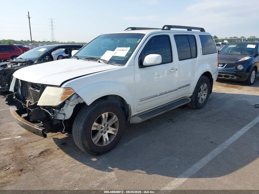2011 Nissan Pathfinder, Front End, IAAI, VIN 5N1AR1NN9BC610481 — photo 2