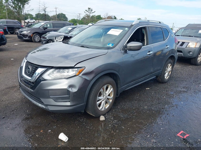2018 Nissan Rogue S, Обычный износ, IAAI, VIN 5N1AT2MV9JC817444 — фото 2
