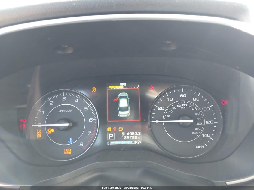 SUBARU IMPREZA 2017 VIN 4S3GTAD65H3743693