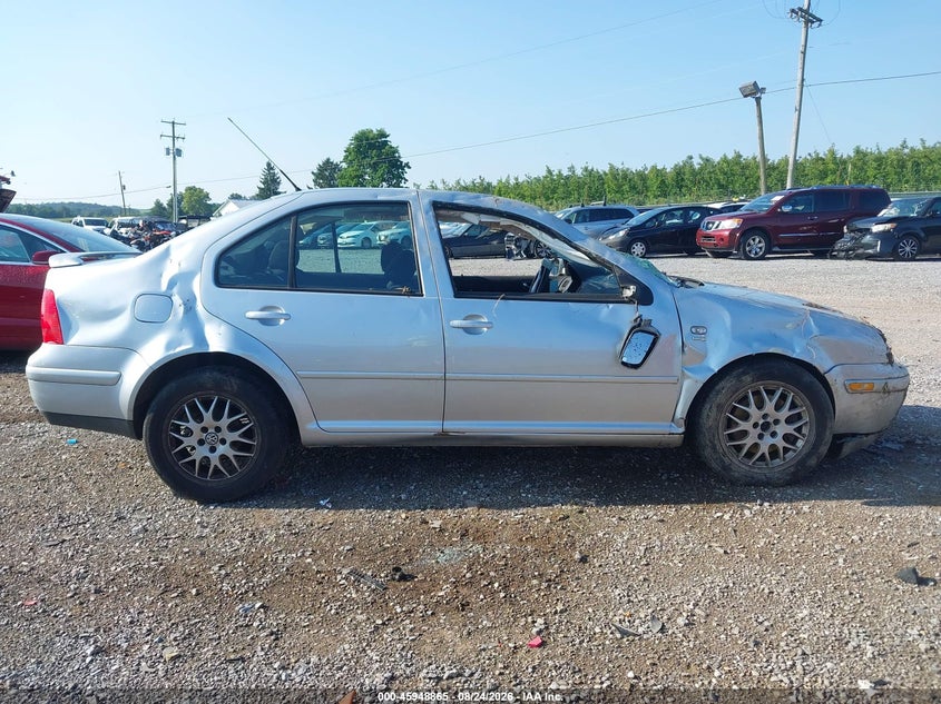 2003 VOLKSWAGEN JETTA SEDAN 1.8L I-4 DOHC, TURBO, PREMIUM , 180HP