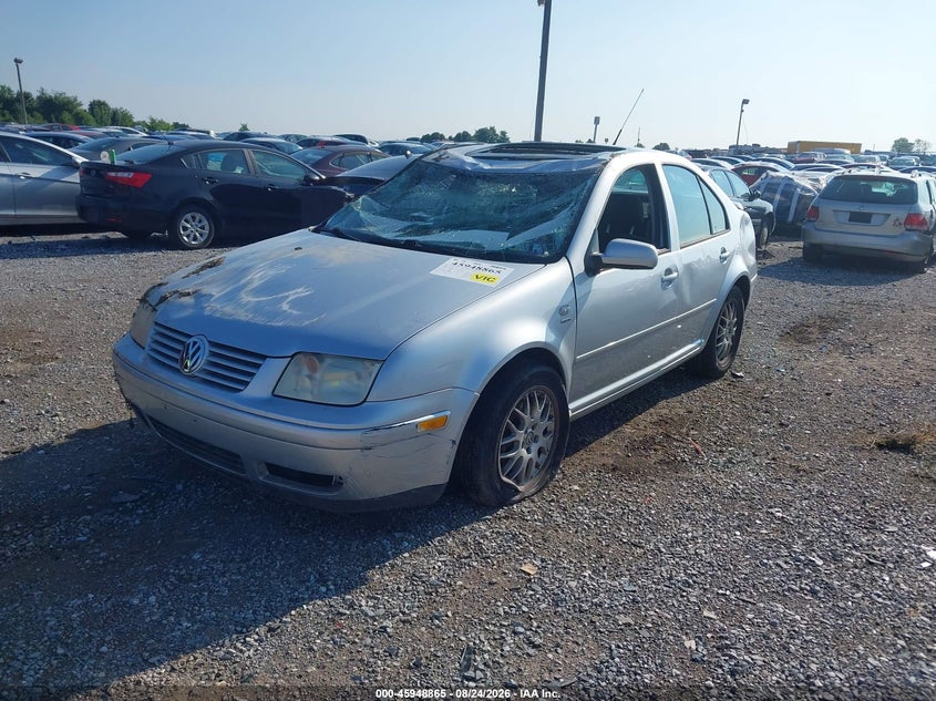 2003 VOLKSWAGEN JETTA SEDAN 1.8L I-4 DOHC, TURBO, PREMIUM , 180HP