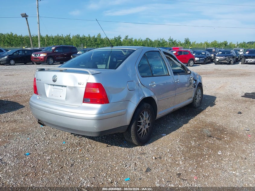 2003 VOLKSWAGEN JETTA SEDAN 1.8L I-4 DOHC, TURBO, PREMIUM , 180HP