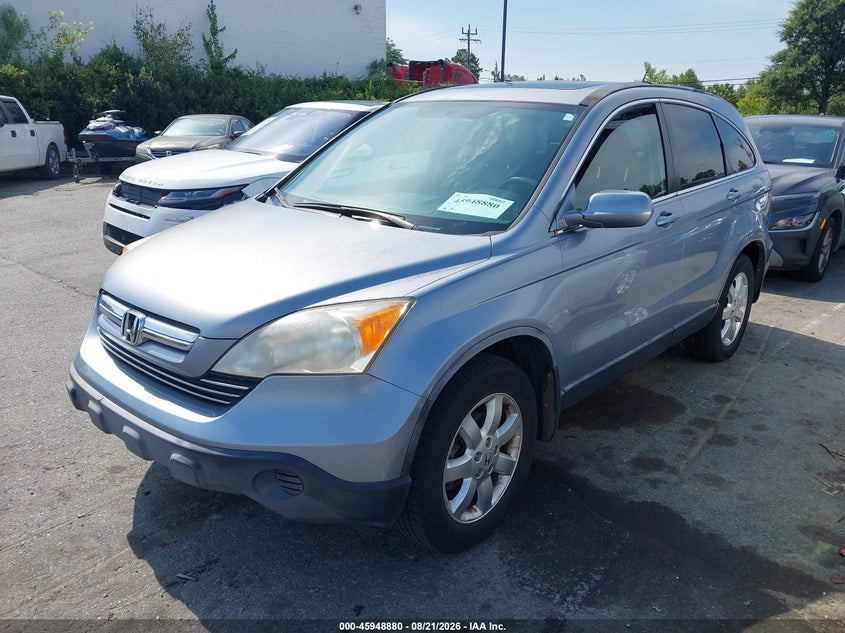 2009 Honda Cr-V Ex-L, Обычный износ, IAAI, VIN JHLRE38769C007450 — фото 2