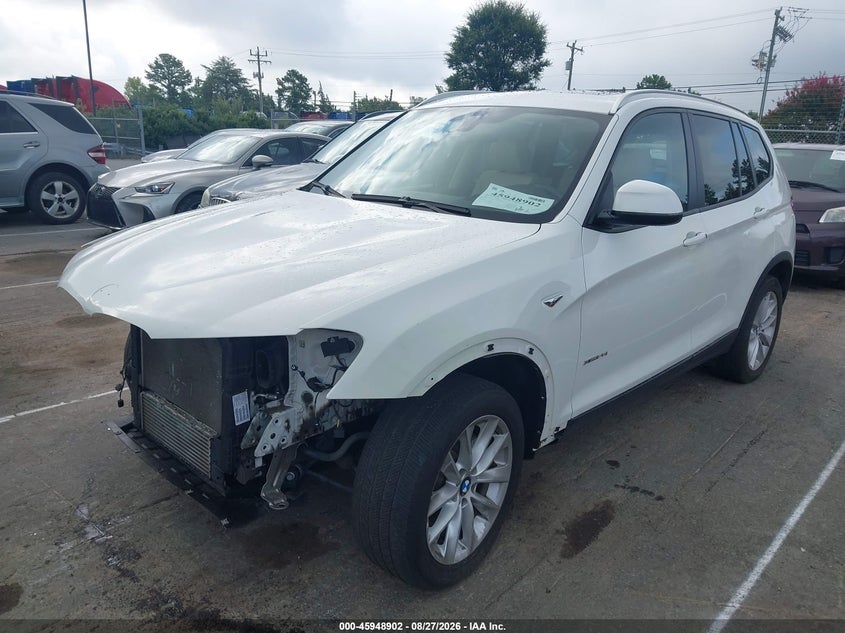 BMW X3 2017 VIN 5UXWX9C57H0T08603
