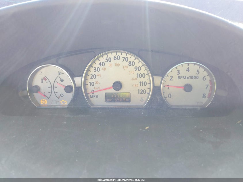 SATURN ION 2007 VIN 1G8AL58F07Z115960