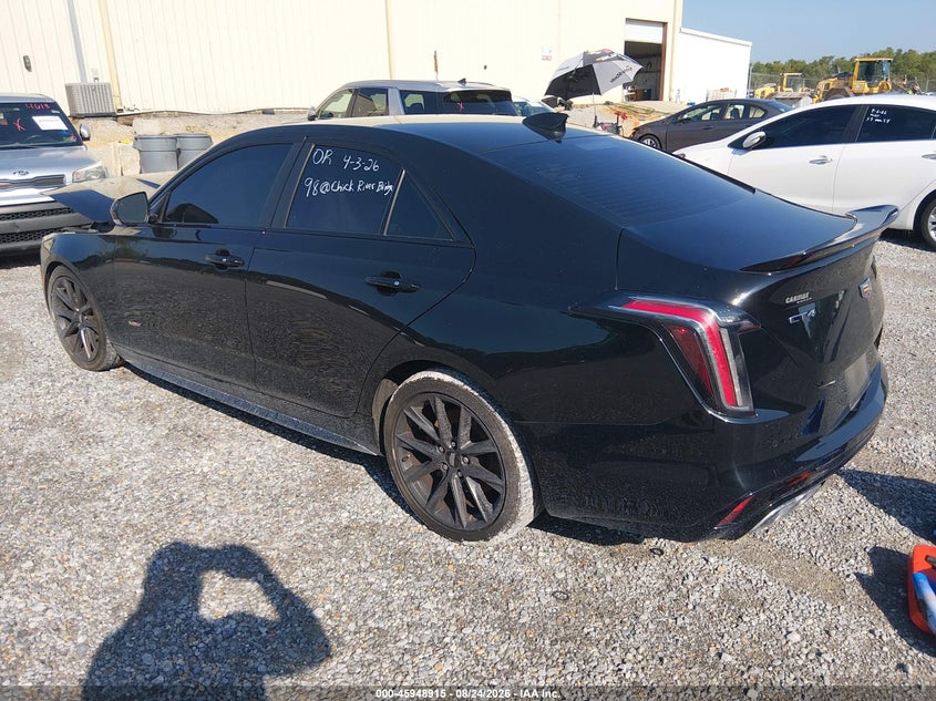 Vin: 1g6dd5rl2p0104342, lot: 46448129, cadillac ct4-v v-series 20233