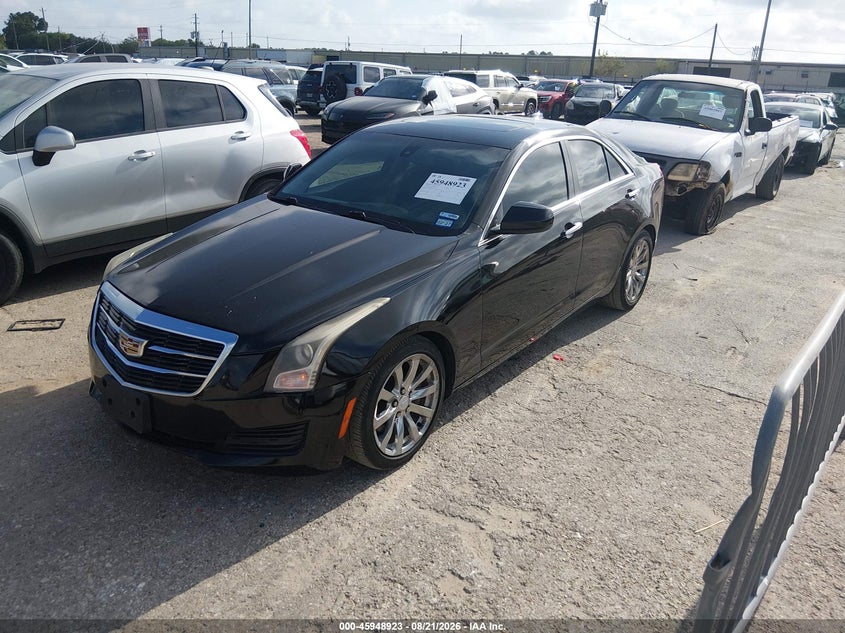 2018 Cadillac ATS, Right Front, IAAI, VIN 1G6AA5RX0J0162956 — photo 2