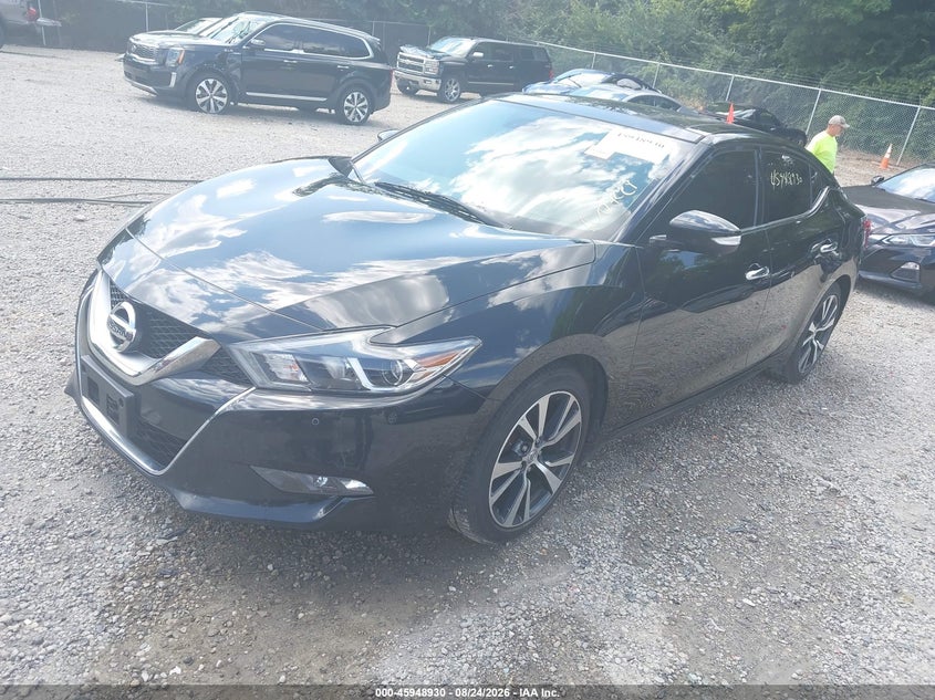 2017 Nissan Maxima, Theft Recovery, IAAI, VIN 1N4AA6AP5HC437878 — photo 2