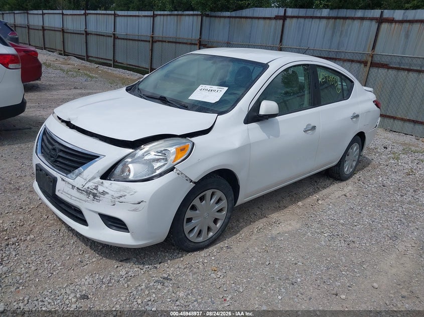 2013 NISSAN VERSA auction photo 2