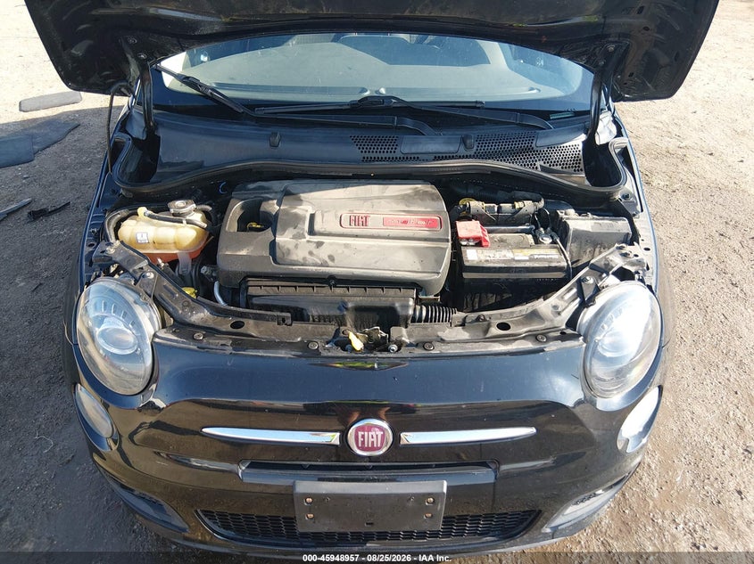 FIAT 500 2017 VIN 3C3CFFKR7HT600804