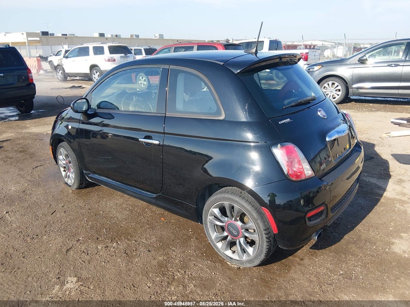 Vin: 3c3cffkr7ht600804, lot: 46448171, fiat 500 pop 20173