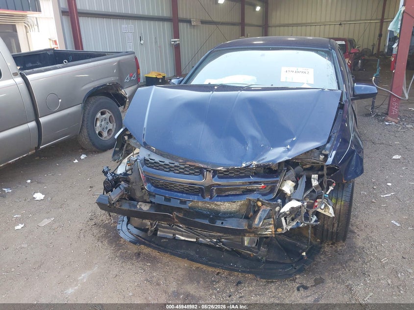 DODGE AVENGER 2013 VIN 1C3CDZCB5DN689453