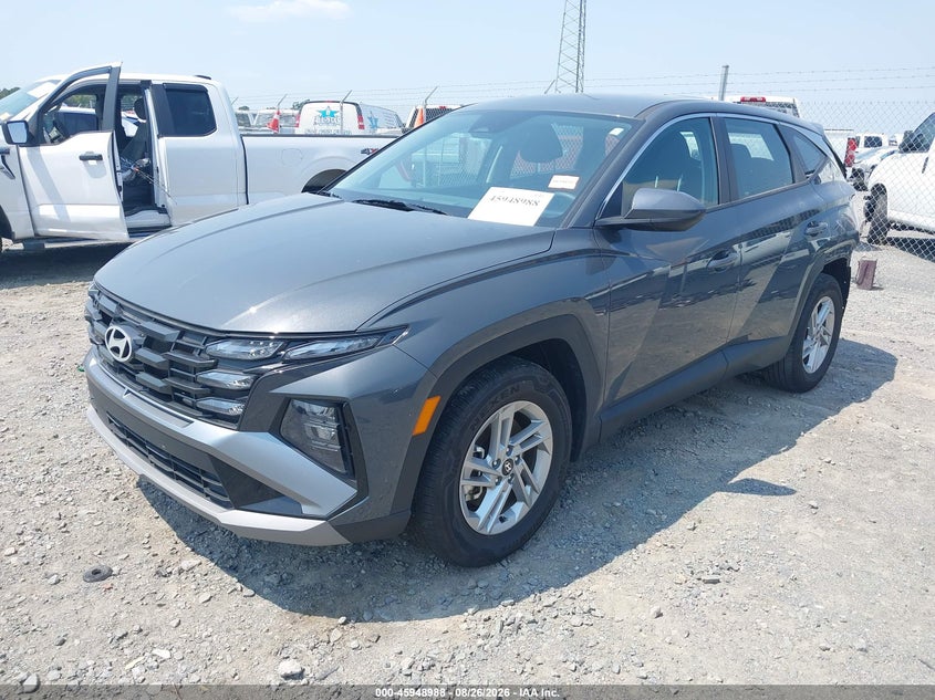 2026 Hyundai Tucson, Rear, IAAI, VIN 5NMJA3DE9TH628166 — photo 2