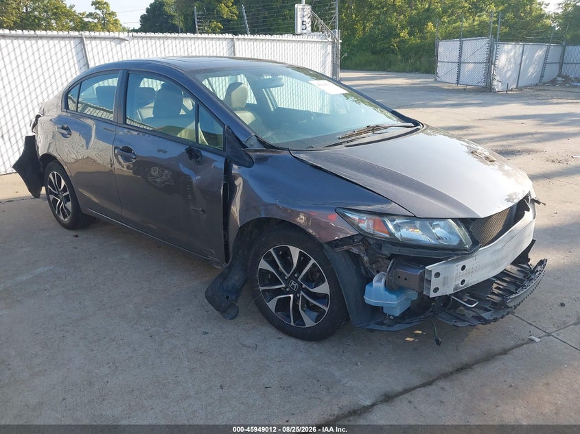 Vin: 19xfb2f9xde028830, lot: 46448226, honda civic ex-l 2013 img_1