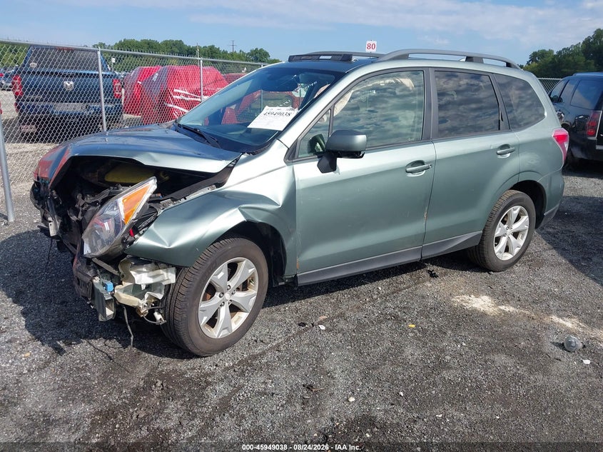 SUBARU FORESTER 2016 VIN JF2SJAFC8GH538181