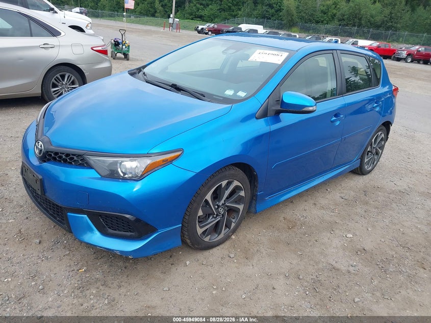 TOYOTA COROLLA IM 2017 VIN JTNKARJE1HJ546358