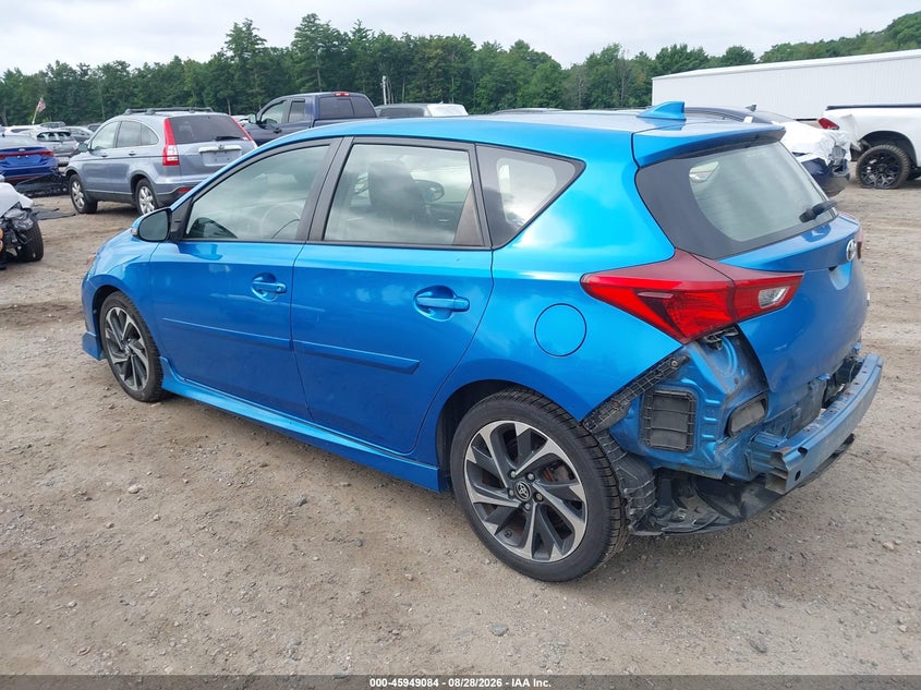 TOYOTA COROLLA IM 2017 VIN JTNKARJE1HJ546358