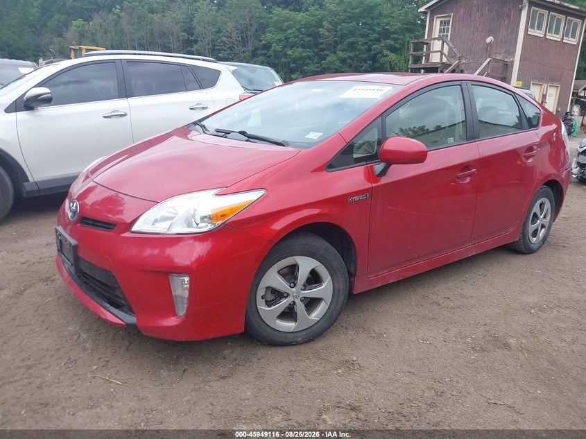 2012 Toyota Prius, Normal Wear & Tear, IAAI, VIN JTDKN3DUXC1485447 — photo 2